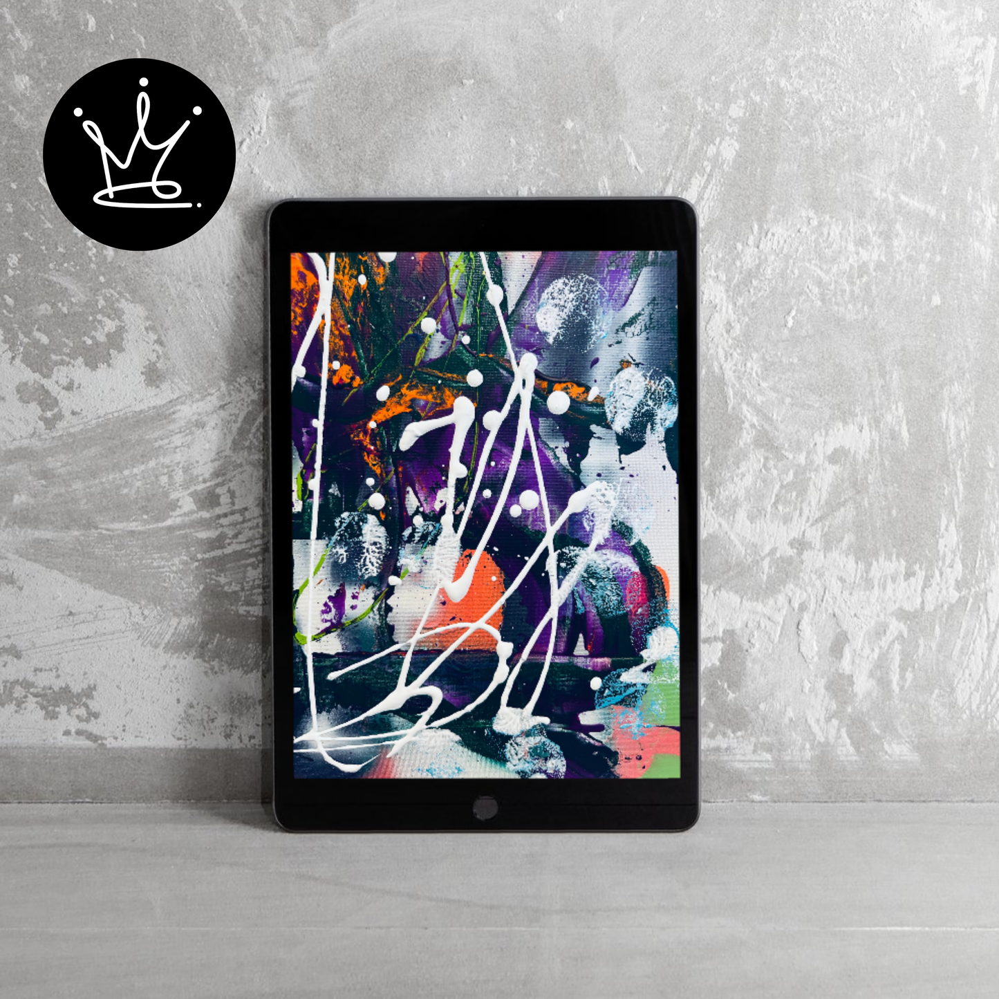 Drips Color - Digital Background