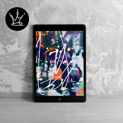 Drips Color - Digital Background