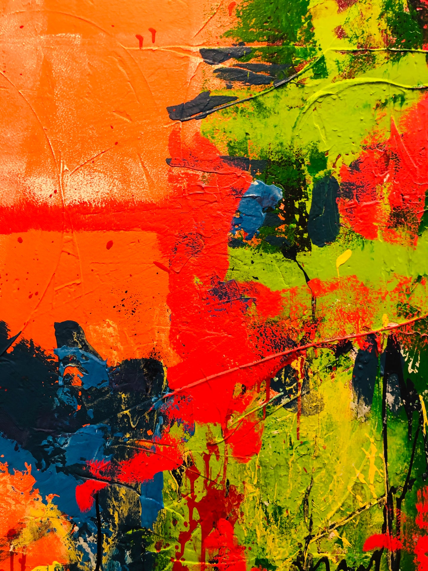 Tropical – Abstract Painting | Handmade Art