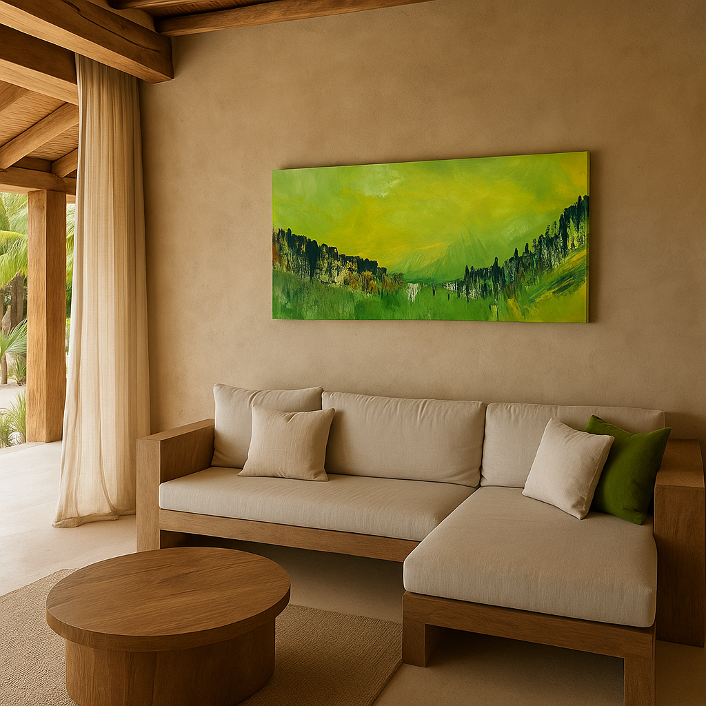 Moving Mountains – Abstract Painting | Handmade Art