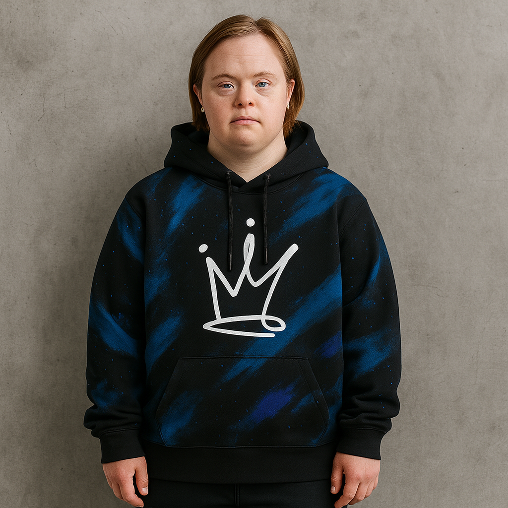 Dark Comfy Abstract Hoodie