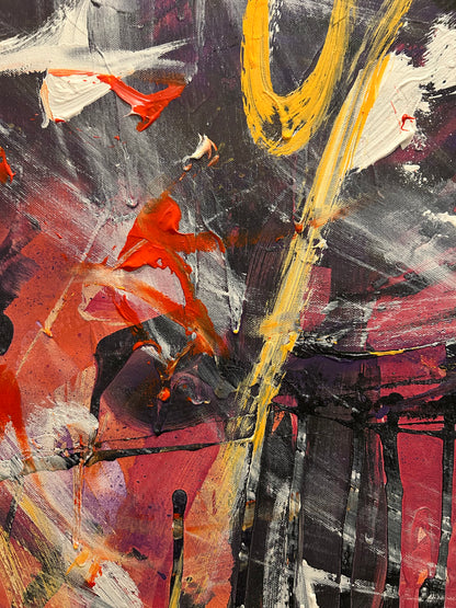 Things You Cant Escape – Abstract Painting | Handmade Art