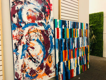 Boundaries, Not Barricades – Abstract Painting | Handmade Art