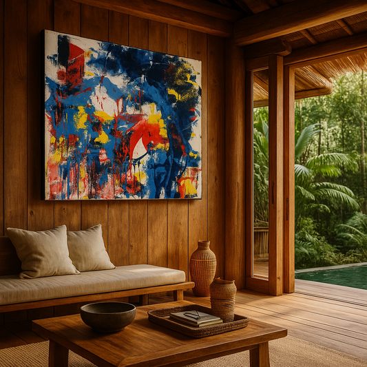 Shadows Empower Light – Abstract Painting | Handmade Art