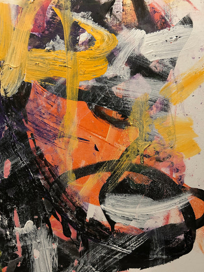 Things You Cant Escape – Abstract Painting | Handmade Art