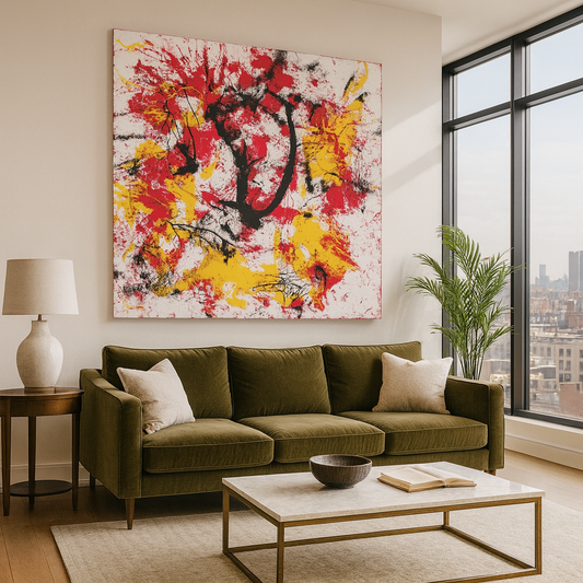 Encouragement in the Unspoken – Abstract Painting | Handmade Art