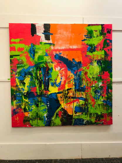Tropical – Abstract Painting | Handmade Art
