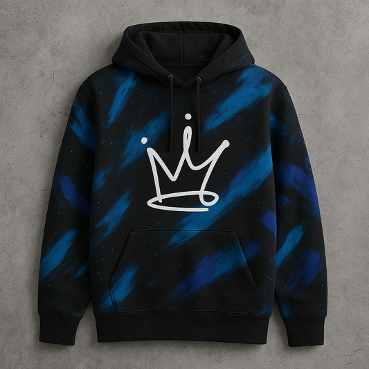 Dark Comfy Abstract Hoodie