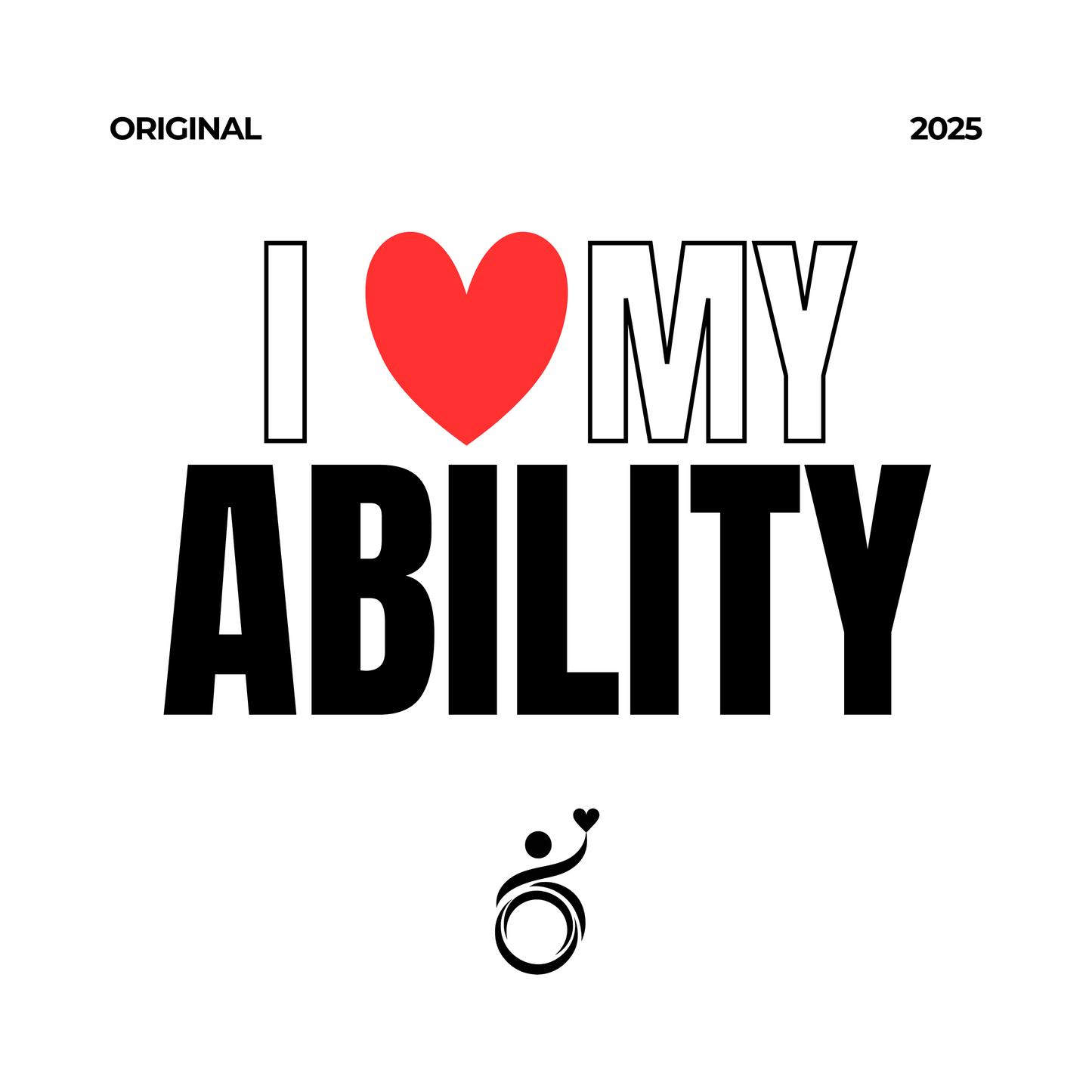 I Love My Ability Ecobag