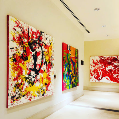 Tropical – Abstract Painting | Handmade Art