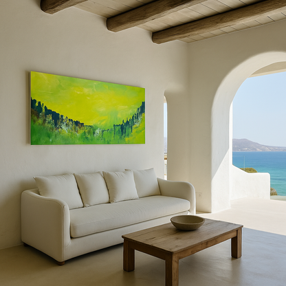 Moving Mountains – Abstract Painting | Handmade Art