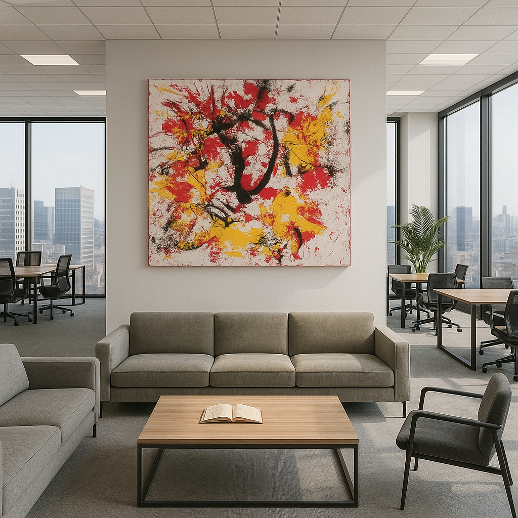 Encouragement in the Unspoken – Abstract Painting | Handmade Art