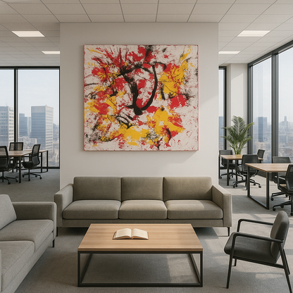 Encouragement in the Unspoken – Abstract Painting | Handmade Art