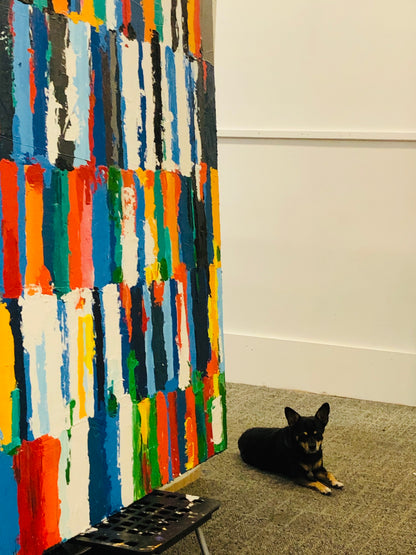 UnBroken Flight – Abstract Painting | Handmade Art