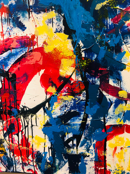 Shadows Empower Light – Abstract Painting | Handmade Art