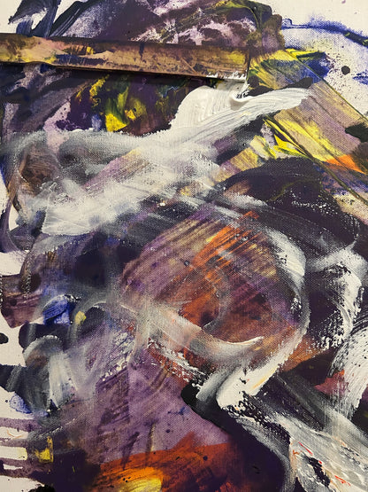 Things You Cant Escape – Abstract Painting | Handmade Art