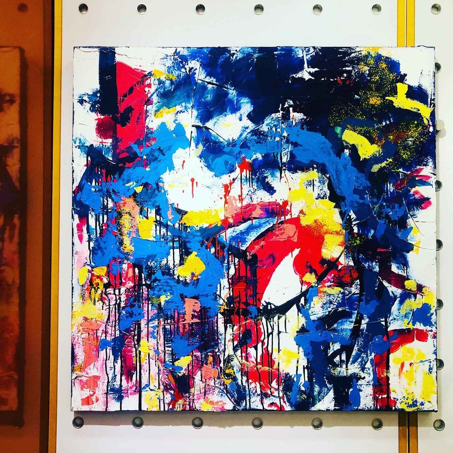 Shadows Empower Light – Abstract Painting | Handmade Art