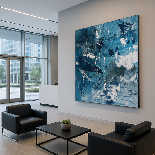 Listening With Your Eyes – Abstract Painting | Handmade Art