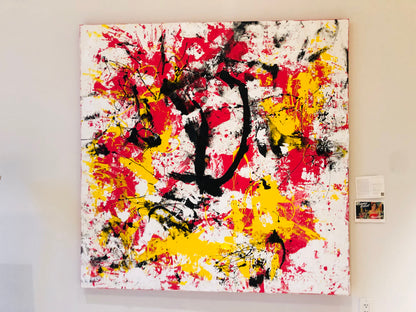 Encouragement in the Unspoken – Abstract Painting | Handmade Art