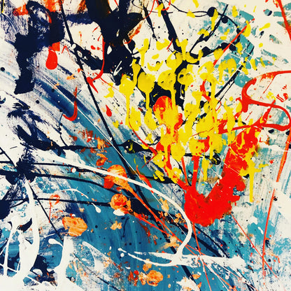Calm Holds Power – Abstract Painting | Handmade Art