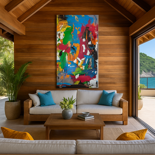 Open Your Imagination – Abstract Painting | Handmade Art