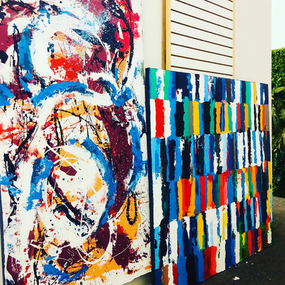 Boundaries, Not Barricades – Abstract Painting | Handmade Art
