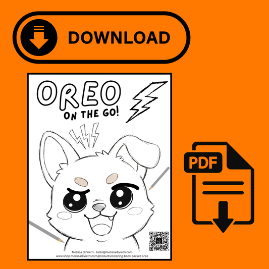 Oreo the Service Dog: Color Her World 🐾