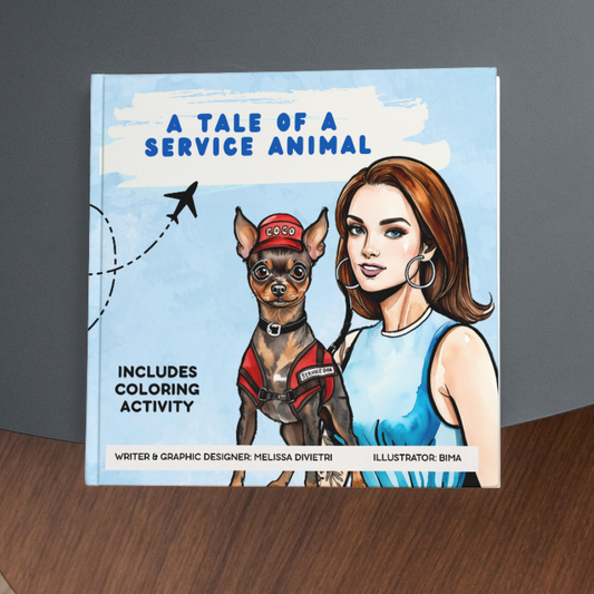 Children's Coloring Book: Tales of a Service Animal